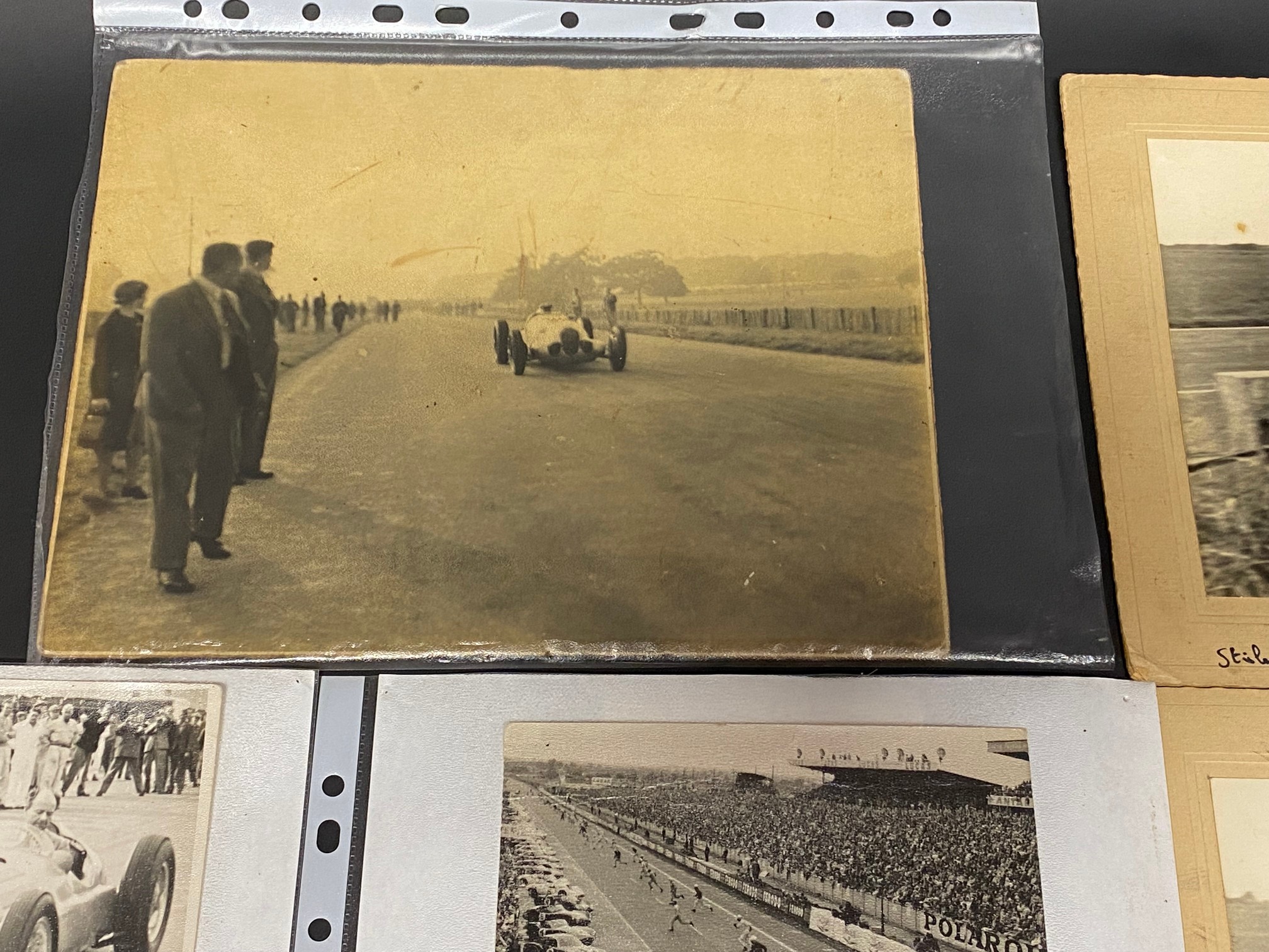 A selection of period photographs of Brooklands, Silverstone and Goodwood. - Image 2 of 9