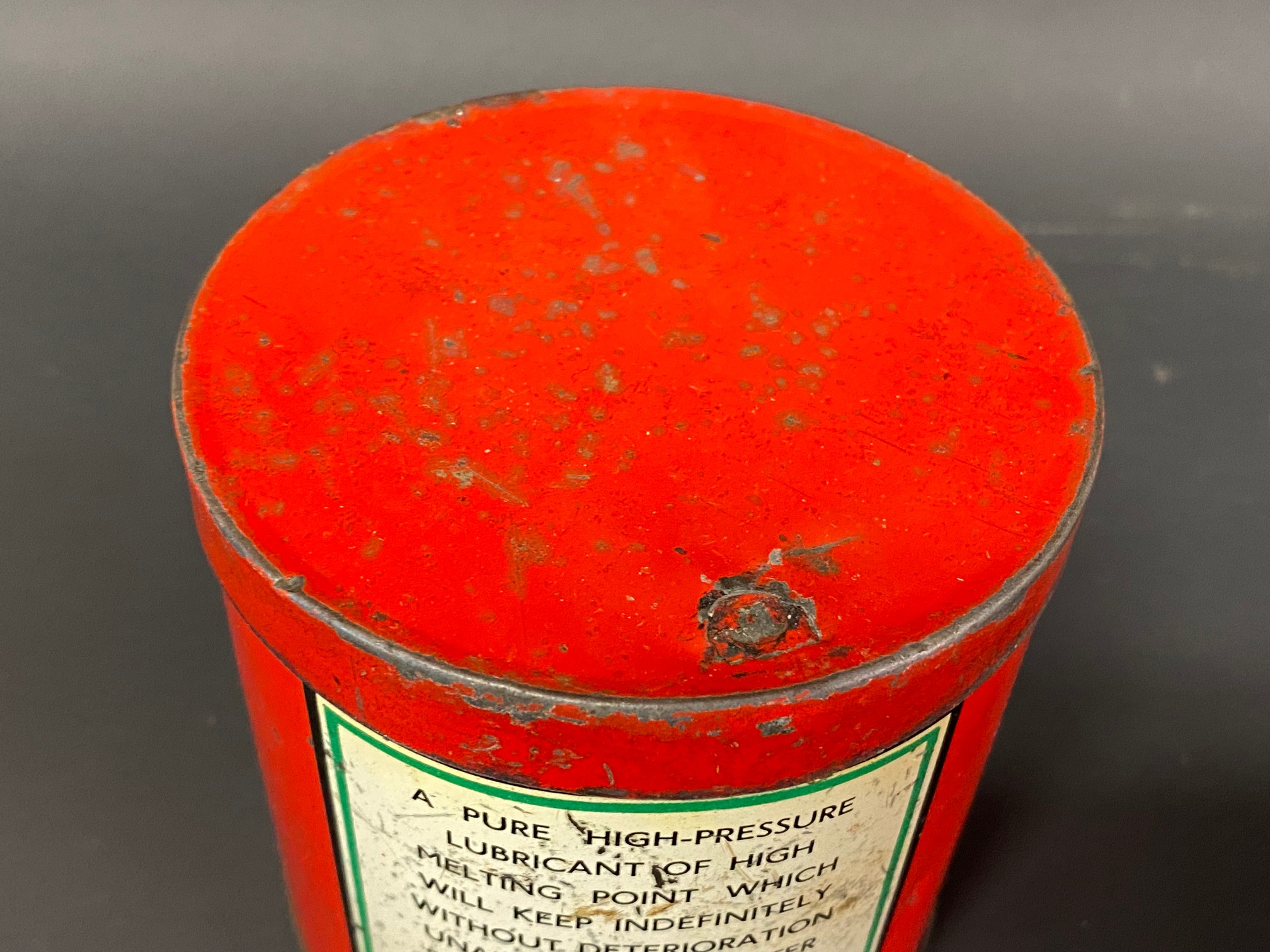 A Solvol grease tin in good condition. - Image 3 of 4