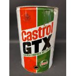 A Castrol GTX five gallon drum.