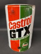 A Castrol GTX five gallon drum.