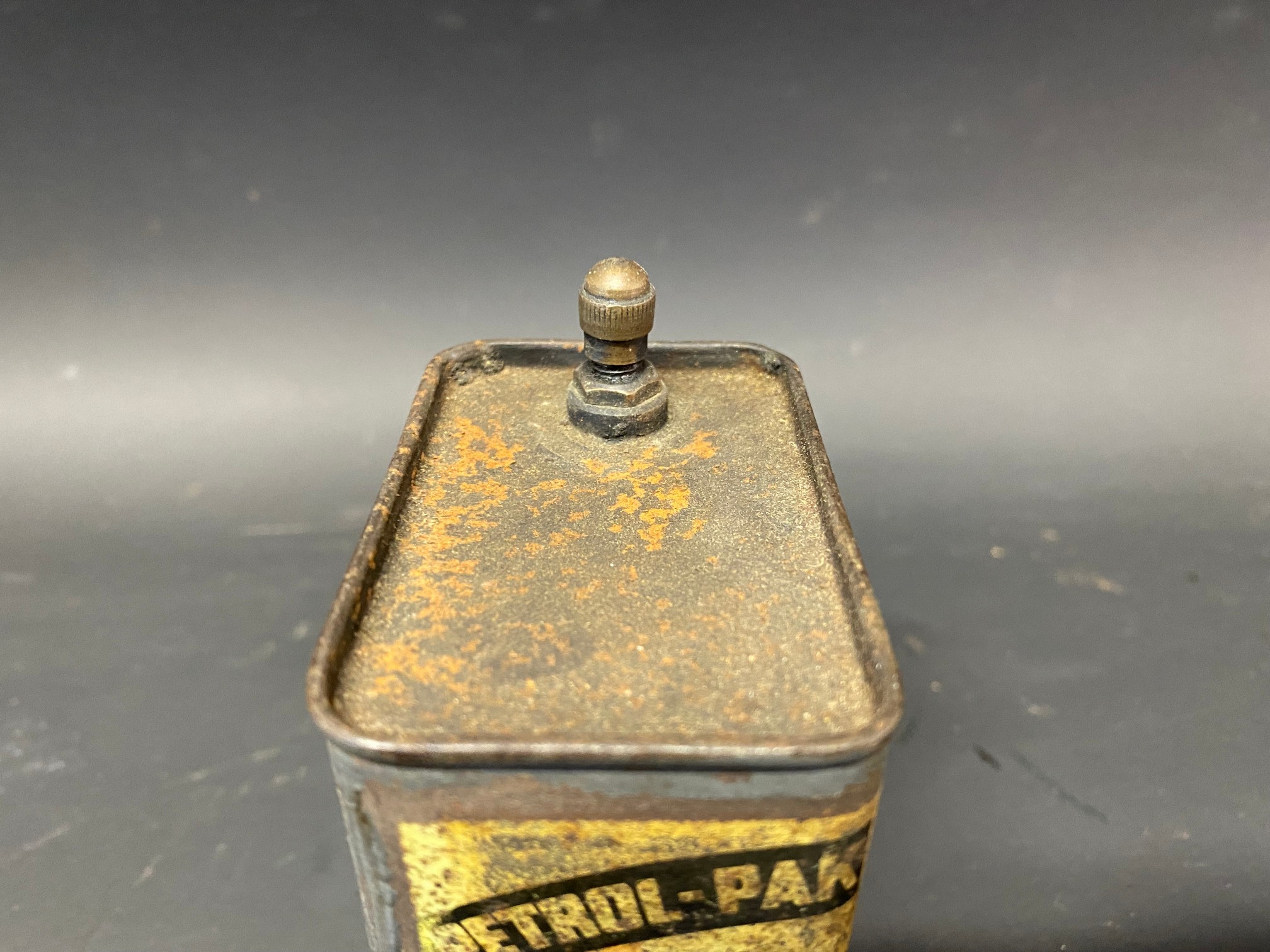 A small Spur Minor petrol lighters fuel tin. - Image 5 of 6