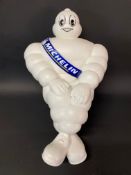 A Michelin Mr Bibendum plastic advertising figure, French version dated 2009.