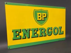 A French BP Energol enamel sign, in superb condition, 30 3/4 x 19".