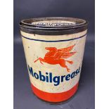 A Mobilgrease 7lb grease tin.