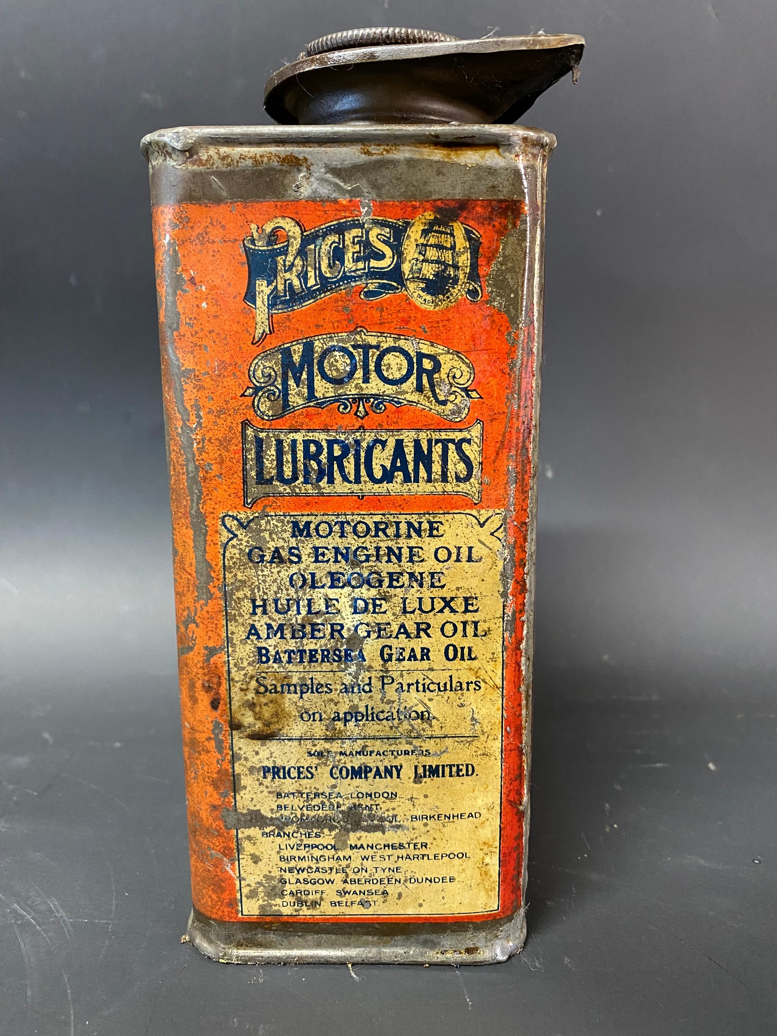 A Price's Motor Lubricants quart can. - Image 4 of 6