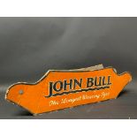 A John Bull 'The Longest wearing Tyre' cardboard advertising tyre holder, 24 x 7 1/2".