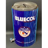 A Bluecol five gallon drum with tap, very good condition.
