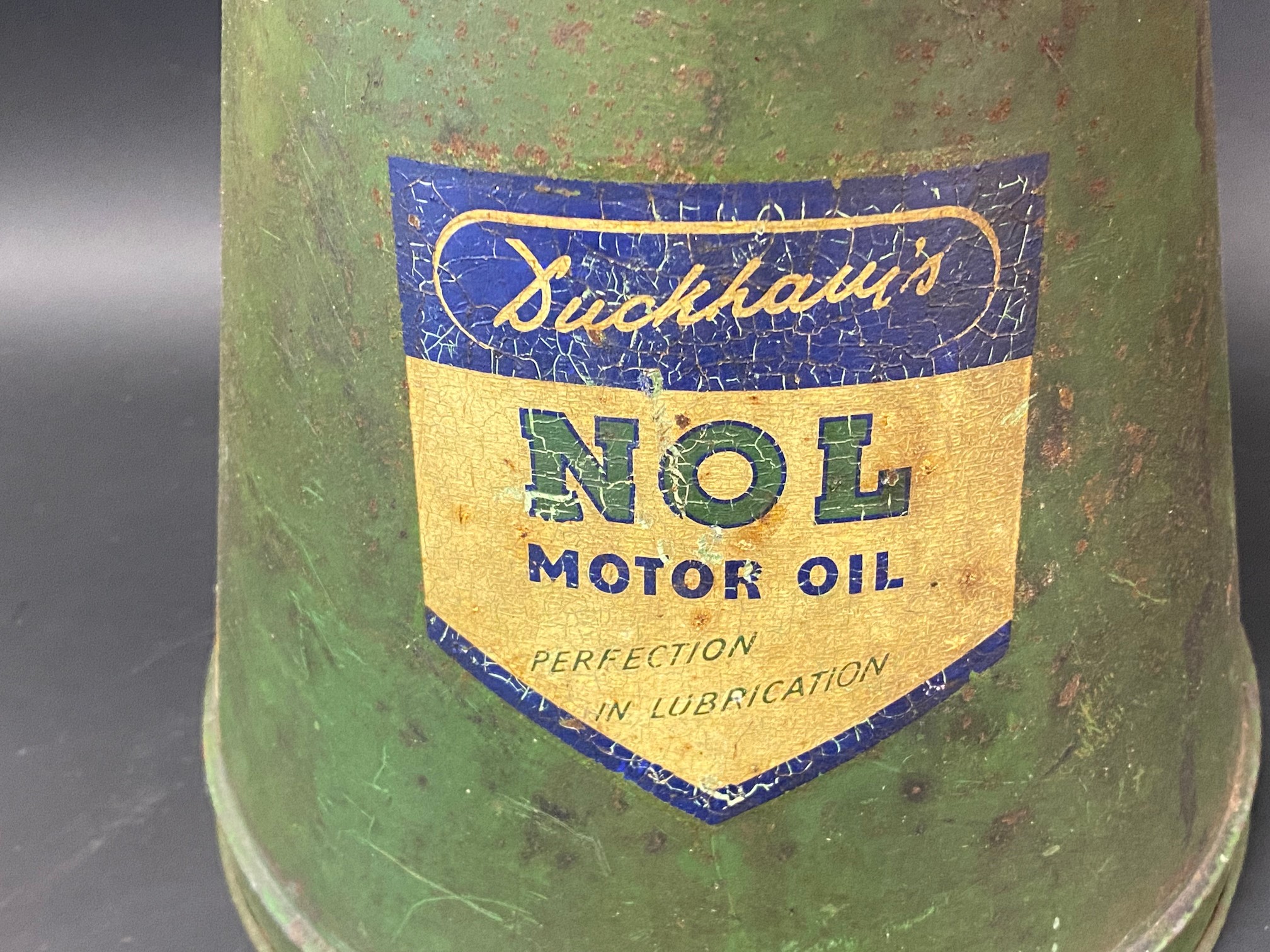 A Duckham's NOL Motor Oil gallon meausure. - Image 2 of 5