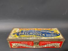 A Patchquick Motor Car Equipment No. 2 tin with contents.