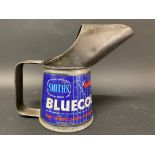 A Smith's Bluecol half pint measure in good condition.