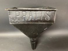 A Pratts rectangular funnel.