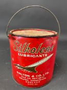 A Silkolene Lubricants 7lb grease tin.