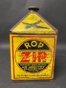 An ROP ZIP gallon pyramid can.