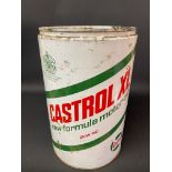 A Castrol XL grade five gallon drum.