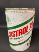 A Castrol XL grade five gallon drum.