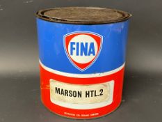 A Fina 7lb grease tin in very good condition.