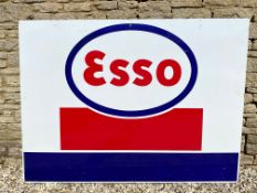 A very large Esso enamel sign, 76 1/2 x 56 1/2".