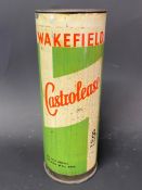 A Wakefield Castrolease 8oz cylindrical canister, the more unusual lighter green version.