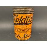 A Holdtite Patch Strip cylindrical tin in good condition, still with contents.