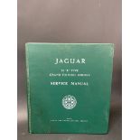 A Jaguar 3.8 E Type Service Manual.