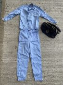 A two piece Proban flame retardent overall, size 38, in an RAC holdall.