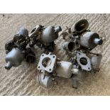 A selection of SU carburettors.