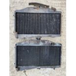 Two Morris 1000 radiators.