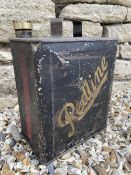 A Redline two gallon petrol can with original cap, and in original condition.