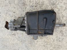 A Moss gearbox, by repute tested and found to be ok.