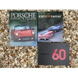 Three volumes - Porsche - Portrait of a Legend, 'Excitement', and The Mercedes-Benz Club.