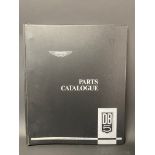 An Aston Martin DB5 Parts Catalogue.