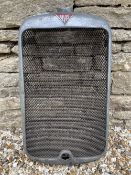 An Alvis Firefly radiator front.