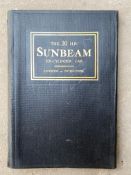 A Sunbeam 20HP six-cylinder handbook of instructions.