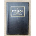 A Sunbeam 20HP six-cylinder handbook of instructions.