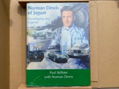 Norman Dewis of Jaguar - Developing a Legend, by Paul Skilleter with Norman Dewis, signed by Dewis