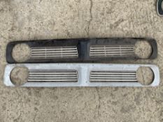 Two Morris Marina Mk. II front grilles.