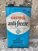 A Castrol anti-freeze gallon can.