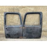 A pair of Morris Marina rear van doors.