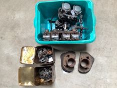 Mikuni carburettor banks & various parts