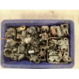 A quantity of various carburettors.