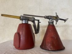 A Redex UCL conical gun and a later plastic version.