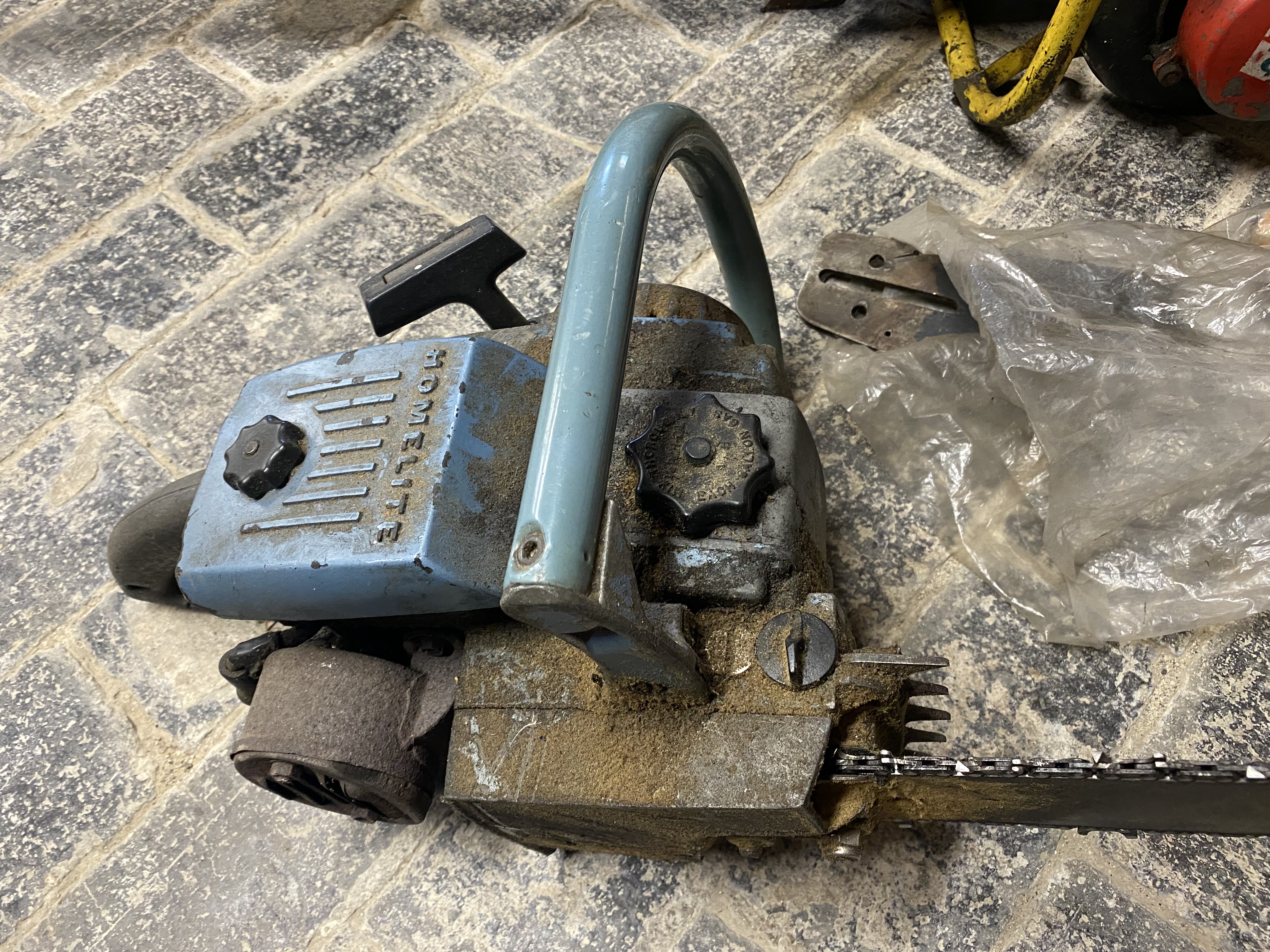 A Villiers engined Danarm chainsaw with long blade, and one other. - Image 3 of 3