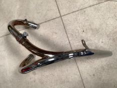 BSA siamese exhaust downpipes for a 500 or 650.