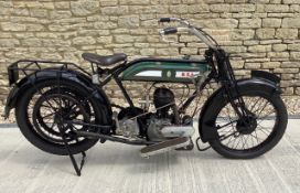 1923 BSA K2 557cc Reg. no. SV 7069 Frame no. 2379 Engine no. B 8903