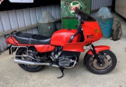 1987 BMW R100 RS Reg. no. E410 UWL Frame no. 0160941 Engine no. 08870182