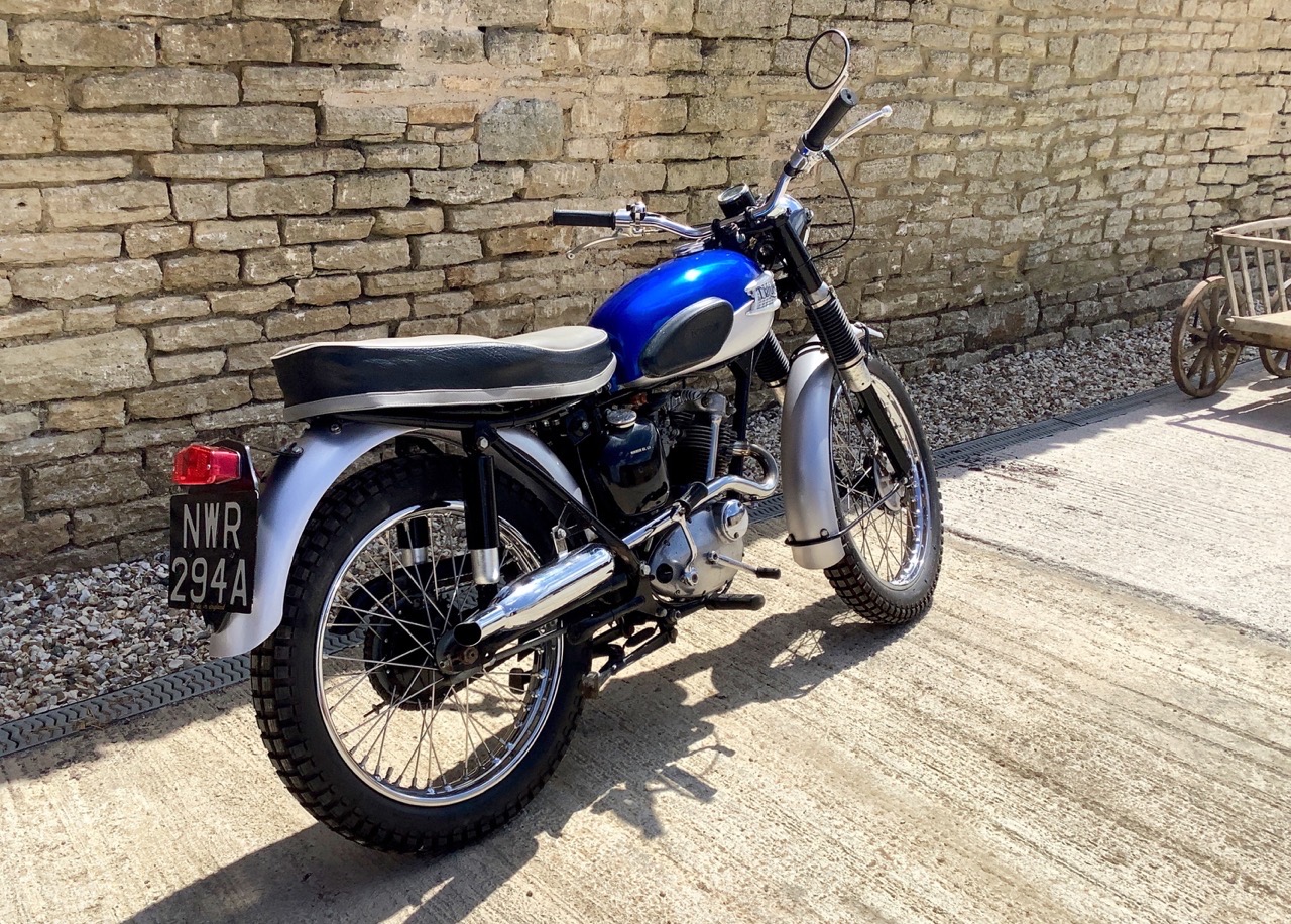 1963 Triumph Tiger Cub Sport Home (SH) Reg. no. NWR 294A Frame no. T20SH 4294 Engine no.T20 92768 - Image 3 of 7