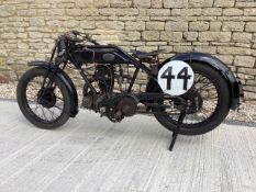 1927 AJS H8 500cc ‘Big Port’ Reg. no. BF 9793 Frame no. H 90353 Engine no. H 90353