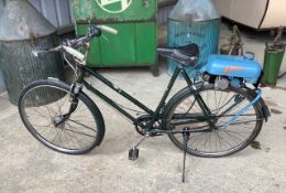 1950 Trojan Mini Motor Mk. II 49cc on a 1950 New Hudson Ladies Bicycle Reg. no. 976 XUA