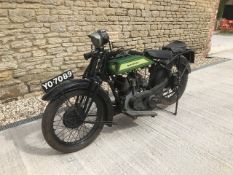 1926 Royal Enfield 182 Sports Combination 976cc V Twin Reg. no. YO 7089 Frame no. 590689