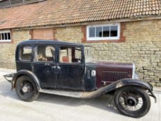 1934 Austin 12/4 Saloon Reg. no. BLB 667 Chassis no. H14043 Engine no. 1H13849